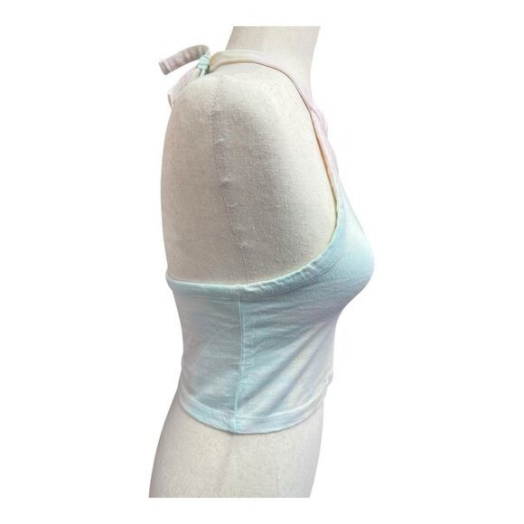 PACSUN Me to We Women's Halter Top~Size Small~Multicolor Cropped Tee~L11 28 - Picture 4 of 11